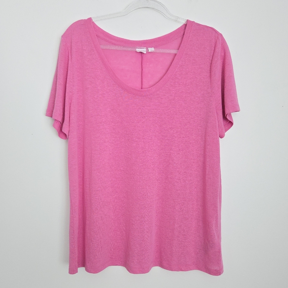 Gap Linen Blend Top Size Large
